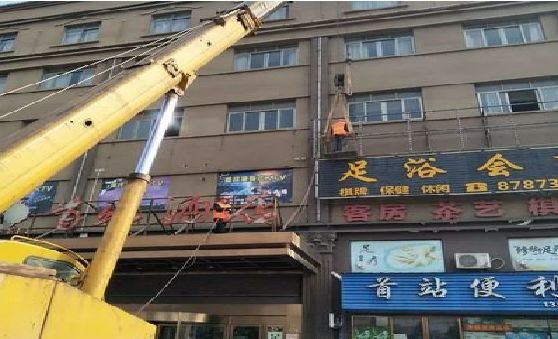 忠县安装较高的门店招牌有什么好的方法？